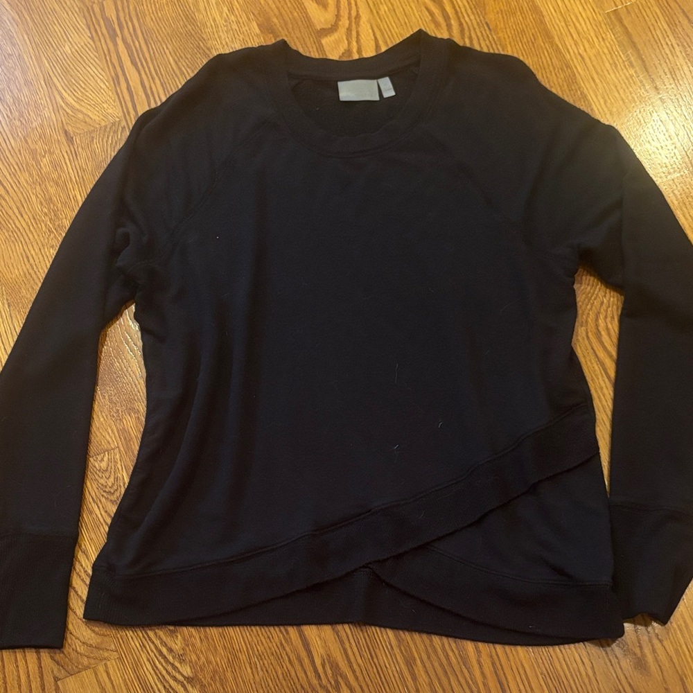 Athleta Black Crew Neck Sweater